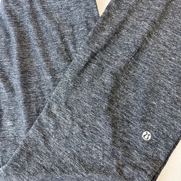 Lululemon Groove Pant Flare Yoga Grey Space Dye Purple Crossover Waist Size 6 - Picture 11 of 11